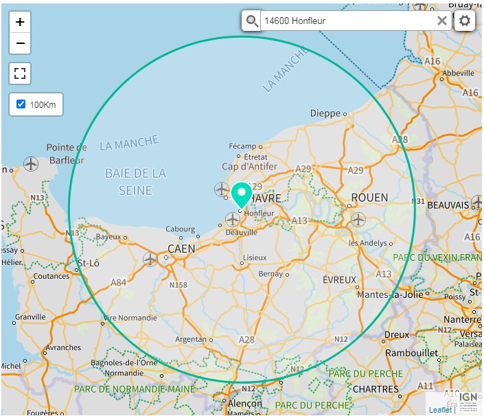 Wat te bezoeken binnen 100 km van Honfleur